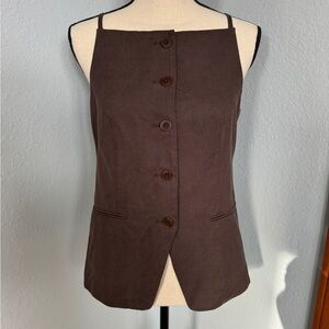 Madewell Brown Vest Top